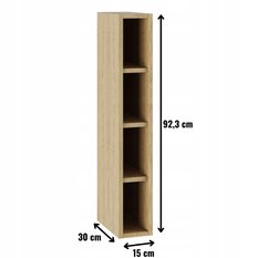 Korpus szafka kuchenna górna 15x92x30 cm z akcesoriami dąb kamienny - Miniaturka zdjęcia nr 2