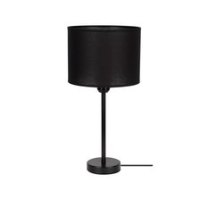 Lampa stołowa TAMARA 1xE27 40W  minimalistyczna czarna do salonu
