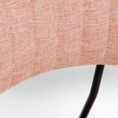 Krzesło Kare zestaw tkanina do jadalni kuchni różowy - Miniaturka zdjęcia nr 3