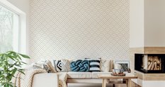 Tapeta GEOMETRYCZNA Minimalizm Styl Glamour Ozdoba 53x1000  - Miniaturka zdjęcia nr 3