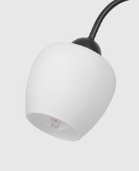 Lampa sufitowa K-5185 BELLA 58x28x58 cm do salonu lub pokoju czarny/biały - Miniaturka zdjęcia nr 2