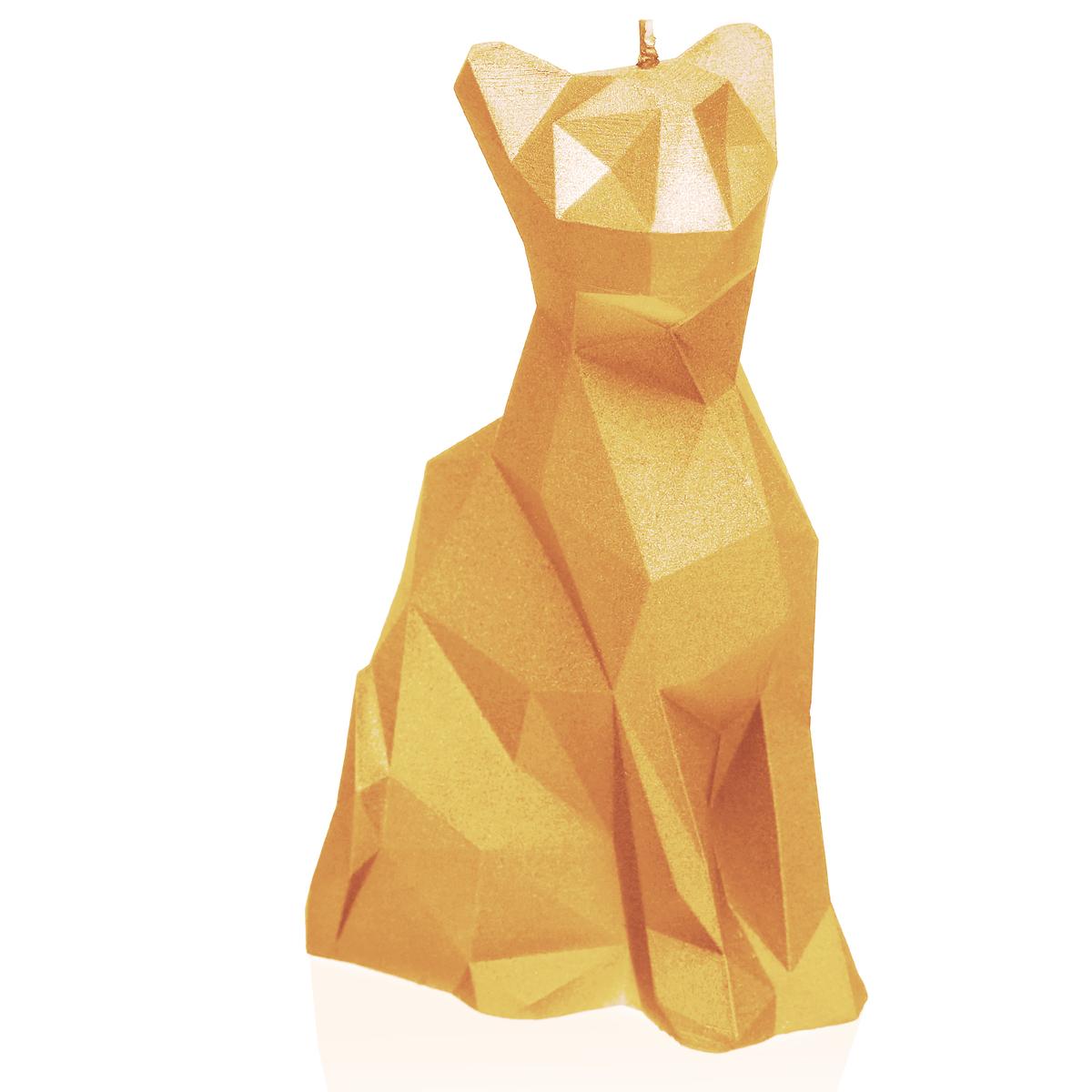 Świeca Cat Low-Poly Yellow nr. 1