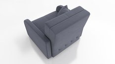 Sofa Pola 85x103x97 cm z funkcją spania do salonu rozkładana monolith ciemnozielona - Miniaturka zdjęcia nr 3