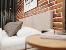 Łóżko tapicerowane do sypialni podwójne 160x200x120 cm z pojemnikiem automatyczny otwierany schowek na pościel beżowy - Miniaturka zdjęcia nr 13