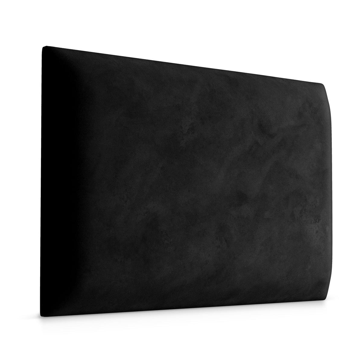 Panele tapicerowane 60x40 cm na ścianę prostokąt czarny