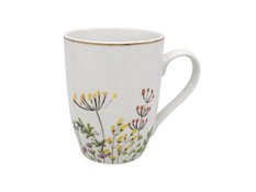 Kubek 320 ml porcelanowy wiosenny w kwiaty do kuchni - Miniaturka zdjęcia nr 1