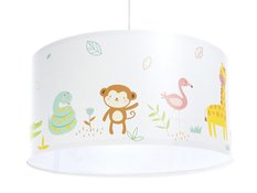 Lampa dziecięca ZOO SWEET DREAMS biała do pokoju dziecka - Miniaturka zdjęcia nr 2