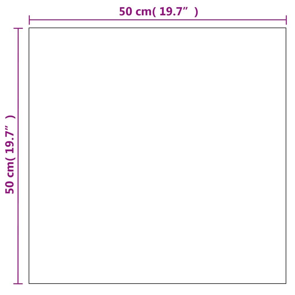 Lustro 50x50 cm do sypialni jadalni ścienne kwadratowe szklane nr. 7