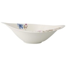 Miska na sałatę 36x24 cm Mariefleur Gris Serve & Salad Villeroy & Boch biała do jadalni - Miniaturka zdjęcia nr 1