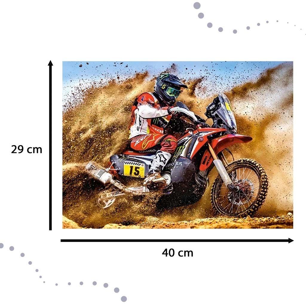 CASTORLAND Puzzle układanka 300 elementów Dirt Bike Power - Motocyklista 8+ nr. 4