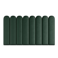 Panele tapicerowane 20x60 cm na ścianę płotek zielony  - Miniaturka zdjęcia nr 4