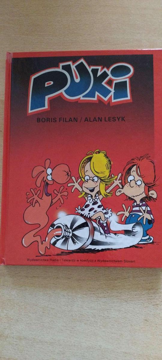 Książka Puki - Borys Filan i Alan Lesyk . nr. 1