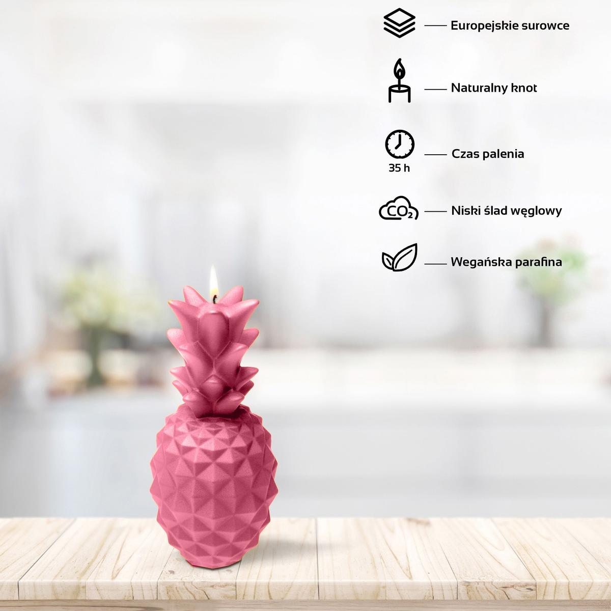 Świeca Pineapple Pink nr. 4