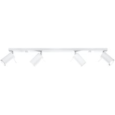 Plafon RING 4L biały 16x6x80cm nowoczesna lampa GU10 do salonu  - Miniaturka zdjęcia nr 1