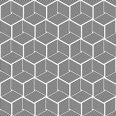 Tapeta Do Salonu ABSTRAKCJA Wzór Geometryczny 3D  - Miniaturka zdjęcia nr 7