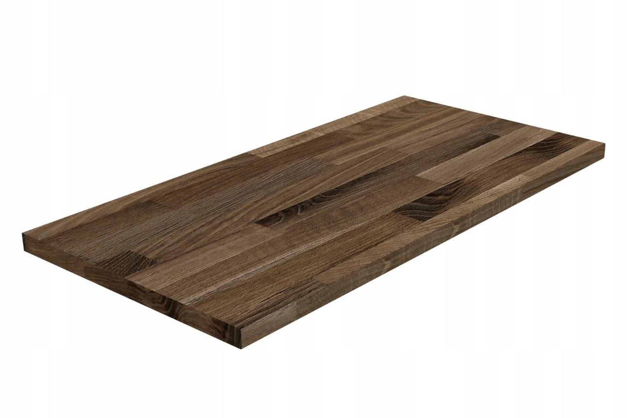 Blat kuchenny 120x60 cm dąb porterhouse ciemny laminowany grubość 3,8 cm do kuchni