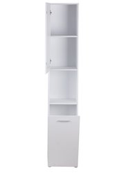 Regał łazienkowy Luba IA 174×30×30 cm biały mat słupek - Miniaturka zdjęcia nr 3