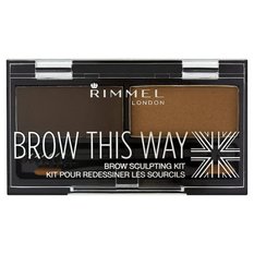 Rimmel Eyebrow Kit Brow This Way dark brown 003