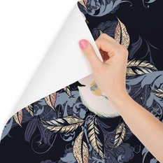 Tapeta – Kolorowe ptaki, dekor w stylu nowoczesnym - Miniaturka zdjęcia nr 1