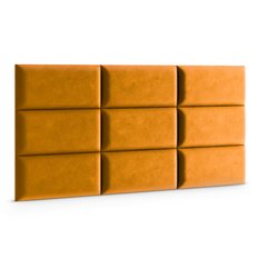 Panele tapicerowane 50x30 na ścianę magic velvet miodowy - Miniaturka zdjęcia nr 3