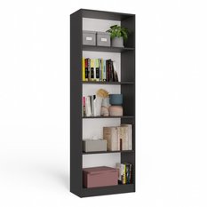 Regał Onyx 182x60x30 cm do sypialni salonu biura antracyt - Miniaturka zdjęcia nr 5