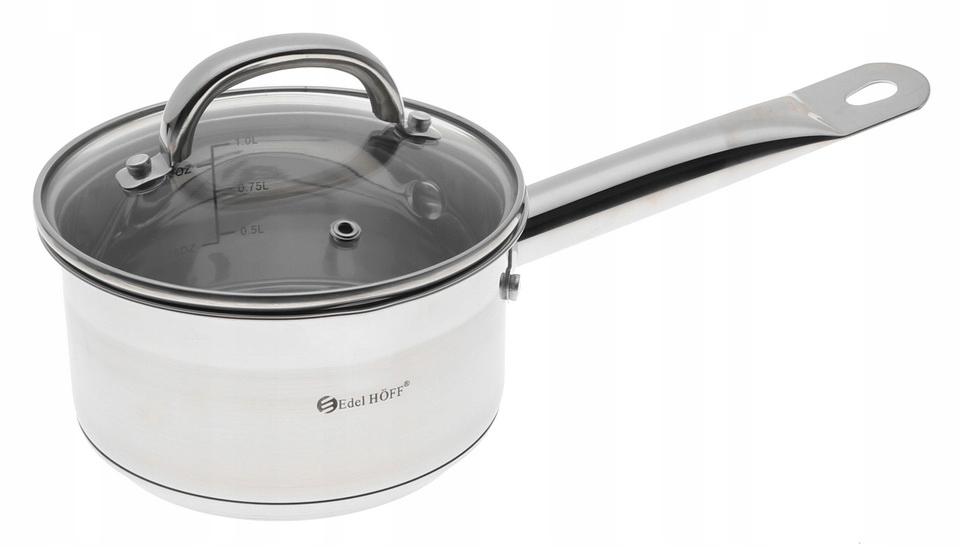 Rondel 14cm 1,1l stalowy garnek grube 5x dno z pokrywką do kuchni nr. 2