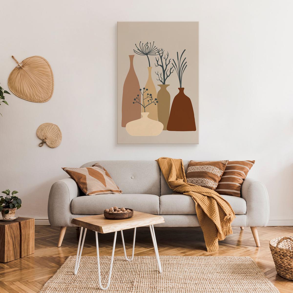 Obraz Na Płótnie Rośliny Styl Boho Minimalizm Martwa Natura 80x120cm nr. 3