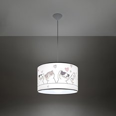 Lampa wisząca CAT 40 95x40x40cm nowoczesna E27 do salonu - Miniaturka zdjęcia nr 3