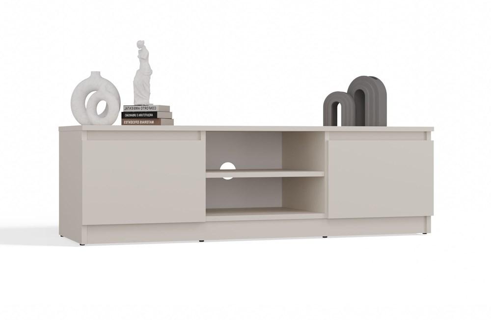 Szafka RTV Malwa 36x120x40 cm do salonu kaszmir beż