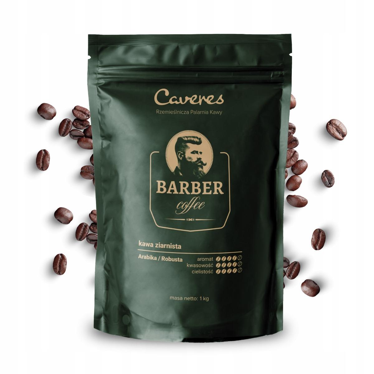 Caveres BARBER COFFEE Kawa ziarnista 1 kg  nr. 1