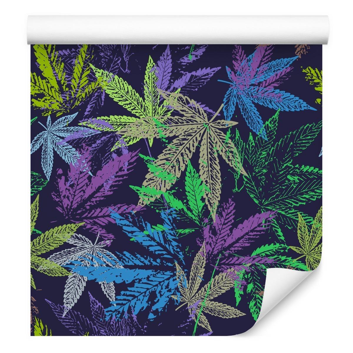 Tapeta, Kolorowe Liście Kasztanowca, dekoracja do Biura nr. 4
