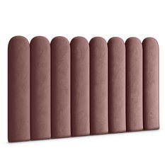 Panele tapicerowane  20x100 cm na ścianę płotek różowy - Miniaturka zdjęcia nr 1