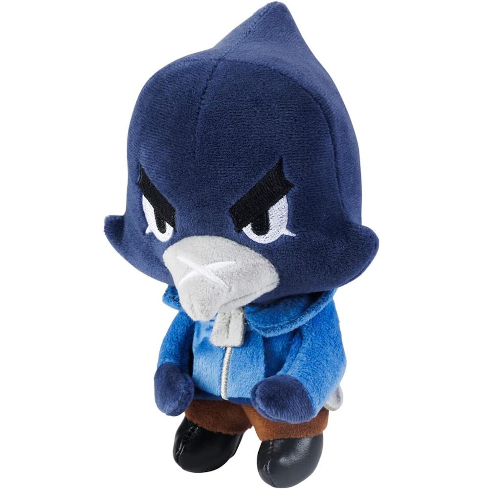 BRAWL STARS ORYGINALNA MIĘKKA MASKOTKA PLUSZAK ZADYMIARZ CROW KRUK 16cm