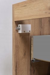Szafka łazienkowa FLOW 80 cm z umywalką z metalowymi nogami dąb craft - Miniaturka zdjęcia nr 10