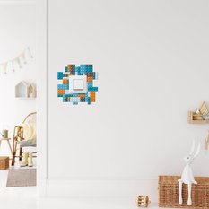 Naklejka Pod Włącznik Kontakt Kolorowe 20x20 Klocki Lego Do Pokoju Chłopca - Miniaturka zdjęcia nr 6