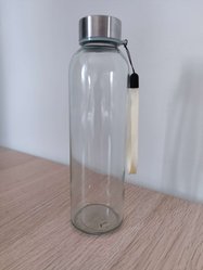 Szklana butelka na wodę w etui - Miniaturka zdjęcia nr 2