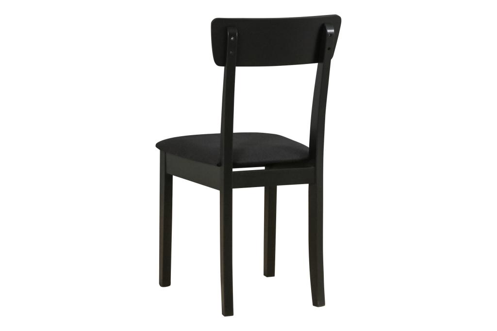 Krzesło drewniane LIVA 86x40x43 cm drewniane bukowe do jadalni czarne nr. 3
