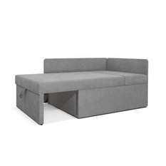 Narożnik jednoosobowy Viluś 108x81x78 cm sofa jednoosobowa do pokoju salonu z funkcją spania i przechowywania dla dzieci szary - Miniaturka zdjęcia nr 11