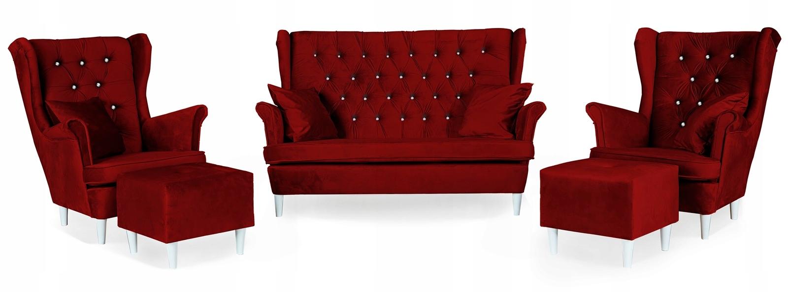 Zestaw wypoczynkowy sofa + 2 fotele Family Meble