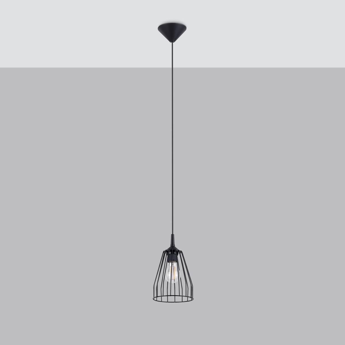 Lampa wisząca LEYO 85x15x15cm nowoczesna E27 do salonu nr. 2