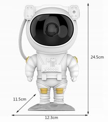 Projektor gwiazd lampka nocna astronauta dla dzieci - Miniaturka zdjęcia nr 2