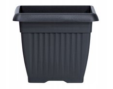 Doniczka kwadratowa Terra DKWT24 + podstawka 7l - Miniaturka zdjęcia nr 3