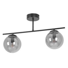 Lampa sufitowa K-5168 GAMMA 51x28x14 cm do salonu lub pokoju czarny/bursztynowy - Miniaturka zdjęcia nr 4