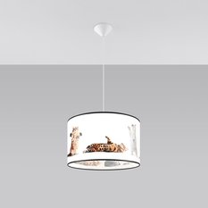 Lampa wisząca KITTY 40 95x40x40cm nowoczesna E27 do salonu - Miniaturka zdjęcia nr 3