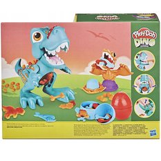 PLAY-DOH DINO CREW CIASTOLINA ZESTAW PRZEŻUWAJĄCY DINOZAUR CRUNCHIN T-REX - Miniaturka zdjęcia nr 3