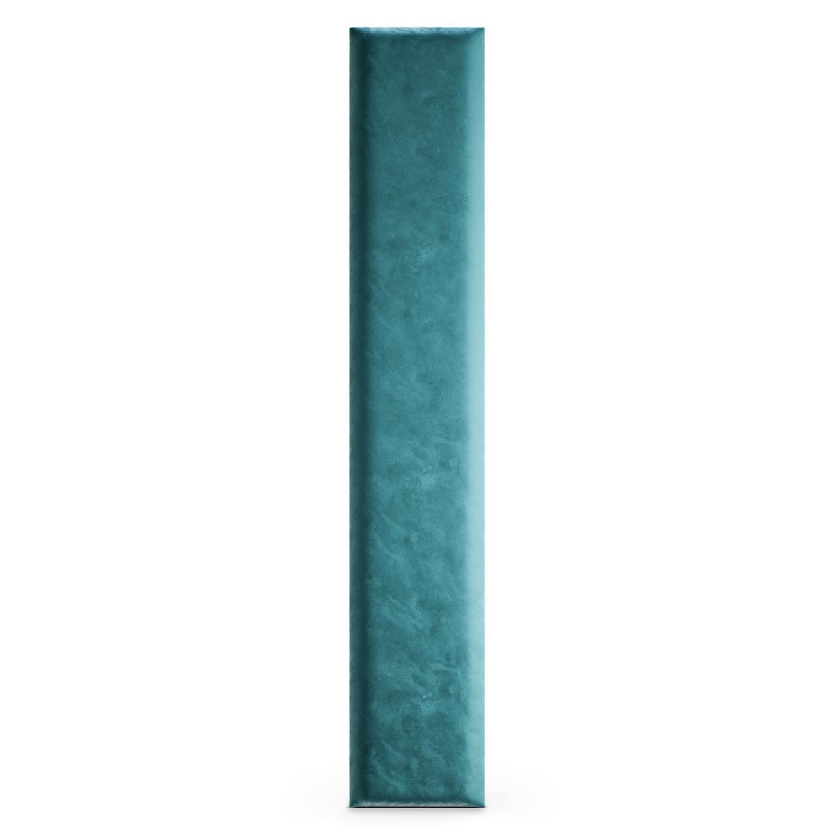 Panele tapicerowane 100x20 cm na ścianę magic velvet morski  nr. 4
