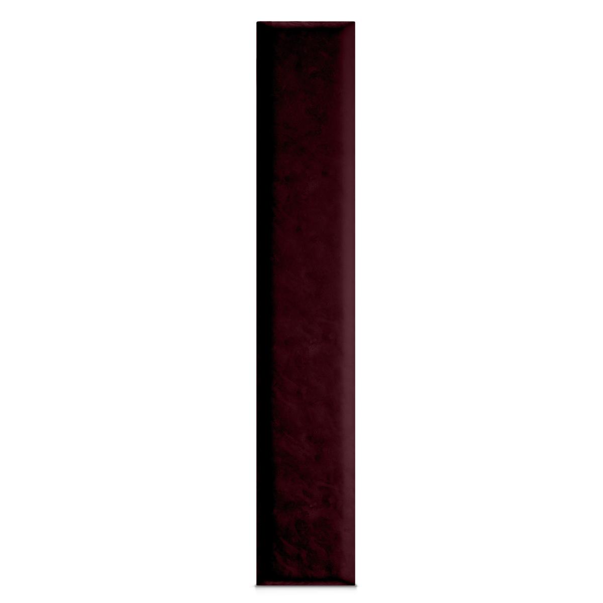 Panele tapicerowane 90x15 na ścianę wezgłowie bordowy  nr. 2