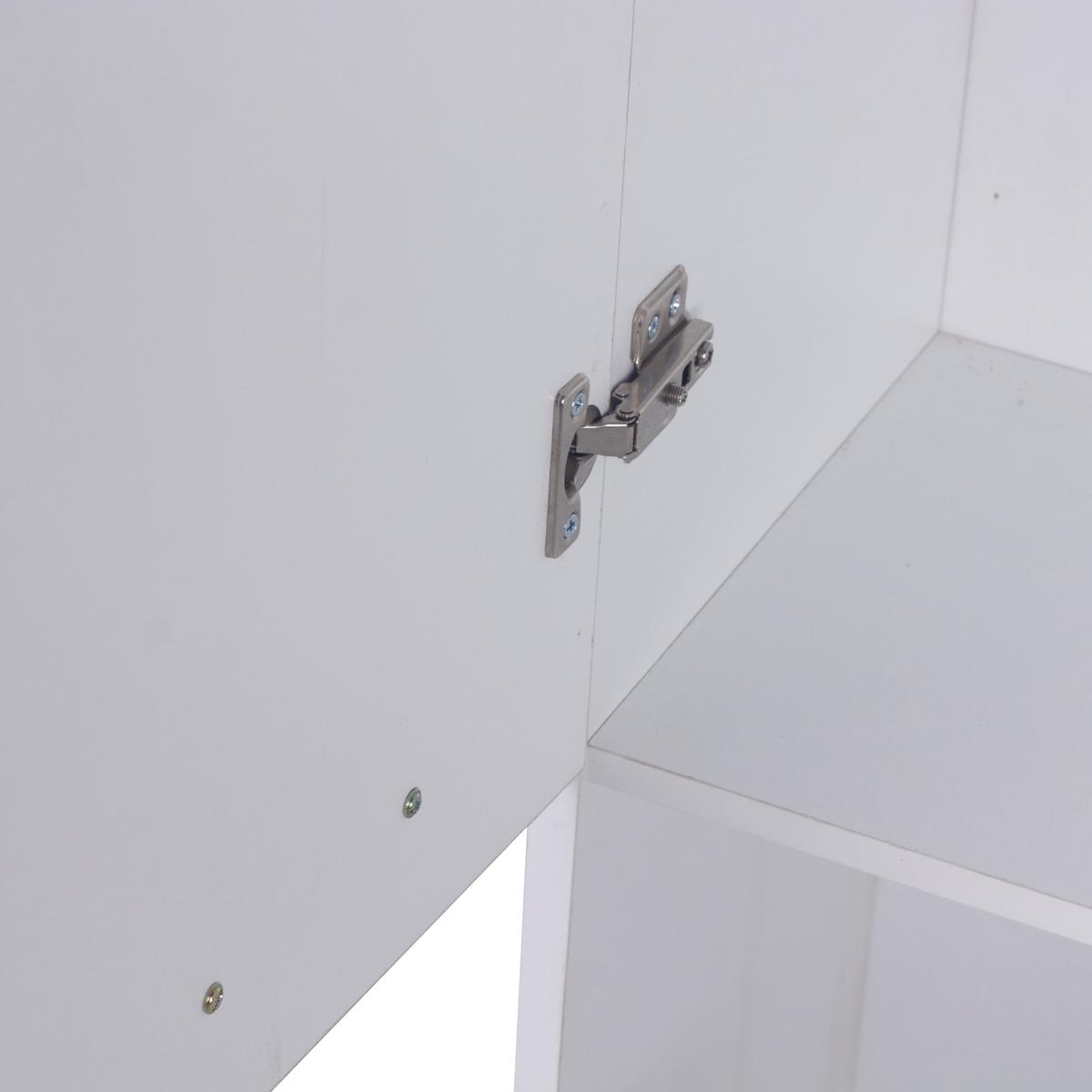 Słupek łazienkowy z dostawą najtaniej LUBA 1K DD 174x60x30 cm szafka łazienkowa kosz na pranie regał biały mat nr. 10