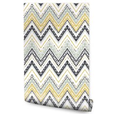 Tapeta w Rolce Kolorowy Wzór CHEVRON w Stylu Boho  - Miniaturka zdjęcia nr 1