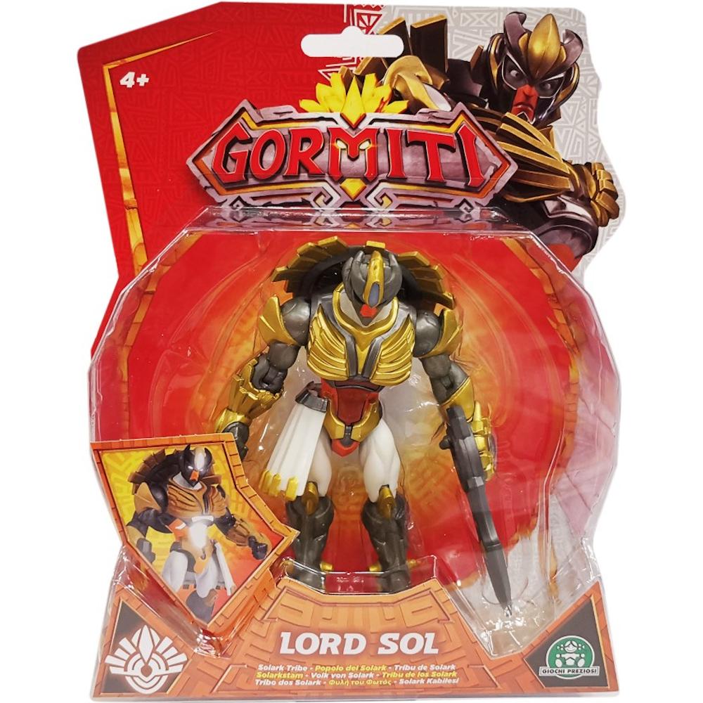 Ruchoma figurka gormiti giochi preziosi oryginalna solark tribe lord sol